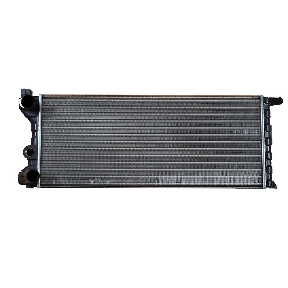 Radiator racire Fiat Panda, 03.1986-2002, Lancia Y10/Autobianchi Y10, 02.1985-06.1989, Motorizare 0.75 25kw; 1, 0 33kw; 1, 05 62kw; 1, 1 38kw Benzina, cutie Manuala, dimensiune 580x250x34mm, Cu lipire fagure mecanica, Aftermarket