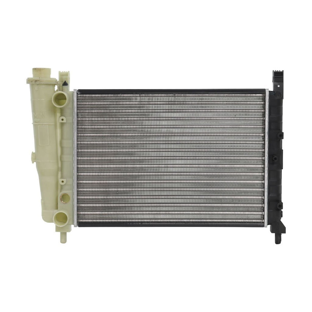 Radiator racire Fiat Duna, 01.1983-12.1991, Fiorino, 01.1988-12.1994, Uno, 1983-2002, Motorizare 1.1 40/42/43kw, 1.3 49/50kw, 1, 4 51kw; 1.5 55kw Benzina, cutie M/A, dimensiune 441x322x32mm, Cu lipire fagure mecanica, Aftermarket