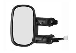 Oglinda exterioara Fiat Doblo (119/223) 01.2001-01.2010 partea stanga View Max crom convex carcasa prevopsita grunduita reglare electrica cu incalzire