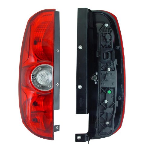 Stop spate lampa Fiat Doblo (152/263) 01.2010-12.2014; OPEL COMBO 11.2011-12.2018; pt. modele cu 2 usi spate; partea Stanga, fara suport becuri, TYC 11-11756-11-2