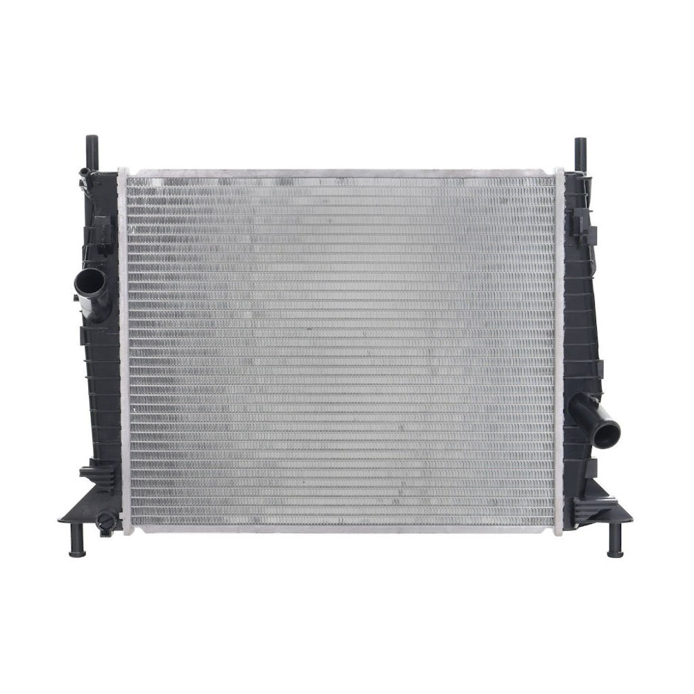 Radiator racire Ford C-Max, 2007-201/Focus C-Max, 2003-2007 (Motorizare 1, 6 74/85kw), Ford Focus, 2004-2011 (Motorizare 1, 4 59kw; 1, 6 74/85kw) ) Benzina, tip climatizare fara AC, cutie Manuala/ Automata, dimensiune 450X369X17mm, Cu lipire fagure prin b