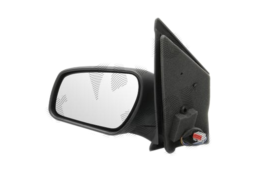 Oglinda exterioara Ford Fusion (Jus), 09.2005-, partea Dreapta, culoare sticla crom, sticla convexa, cu carcasa neagra, cu incalzire, ajustare electrica, 1341389; 1568921; 3M5117K746CB; 6N1117682AF; 6N1117862AA