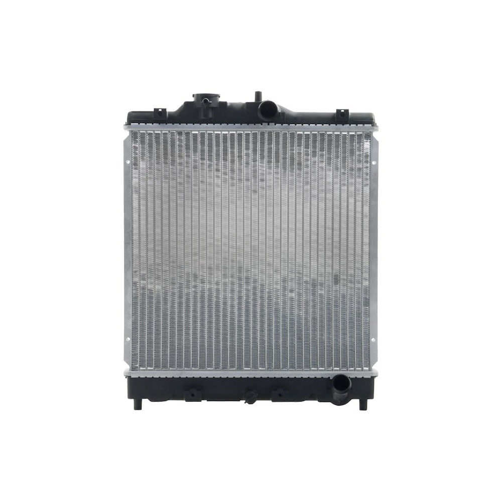 Radiator racire Honda Civic, 09.1991-2001, Honda Civic/Crx, 1991-11.1993, Motorizare 1.4 55kw; 1.6 92kw Benzina, tip climatizare Cu/fara AC, cutie Manuala, tip Denso, diametru intrare/iesire 28/28mm, dimensiune 343x350x26mm, Cu lipire fagure prin brazare,