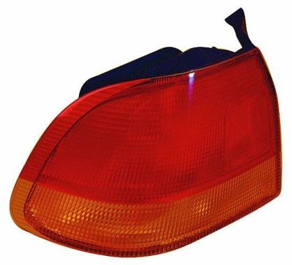 Stop spate lampa Honda Civic 3-D (Ej/Ek) (Jp), 01.99-07.01 Sedan Europa, Honda Civic 3-D (Ej/Ek) (Jp), 10.95-12.98 Sedan, spate, omologare ECE, fara suport bec, semnalizare portocalie, exterior, 33551-S04-G02, Stanga