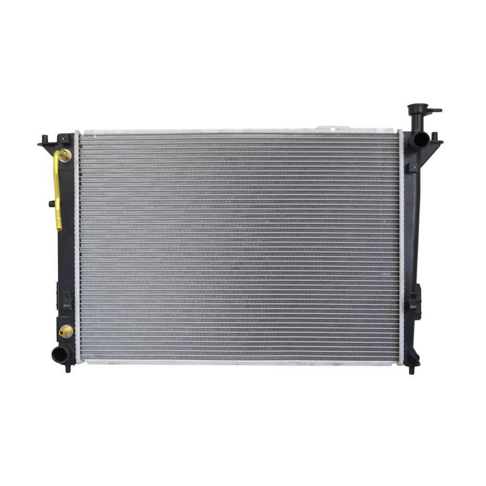 Radiator racire Hyundai Santa Fe (Cm), 06.2010-12.2012, Motorizare 2, 4 129kw; 3, 3 V6 178kw Benzina, tip climatizare Cu/fara AC, cutie automata, dimensiune 670x460x16mm, Cu lipire fagure prin brazare, Aftermarket