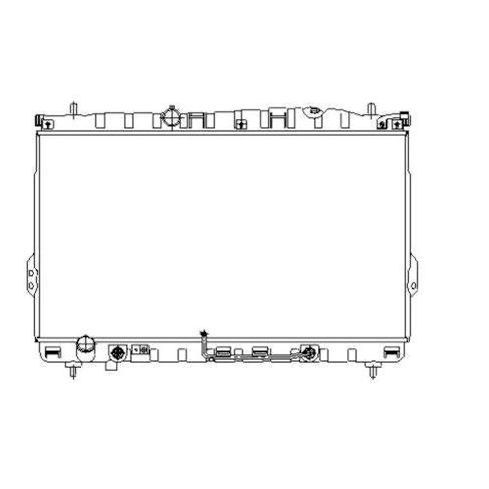 Radiator racire Hyundai Trajet (Fo), 09.1999-06.2006, Motorizare 2.0 100/103kw; 2, 0 Crdi 83kw, 2, 7 V6 127kw Diesel/Benzina, tip climatizare Cu/fara AC, cutie automata, dimensiune 718x400x16mm, Cu lipire fagure prin brazare, Aftermarket