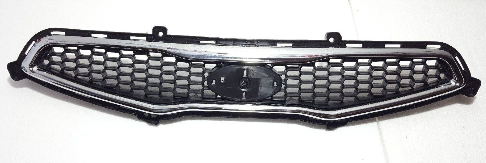 Grila radiator Kia Picanto (Ta), 06.2011-, Cu Rama Cromata, Cu 5 Usi, 86350-1Y000
