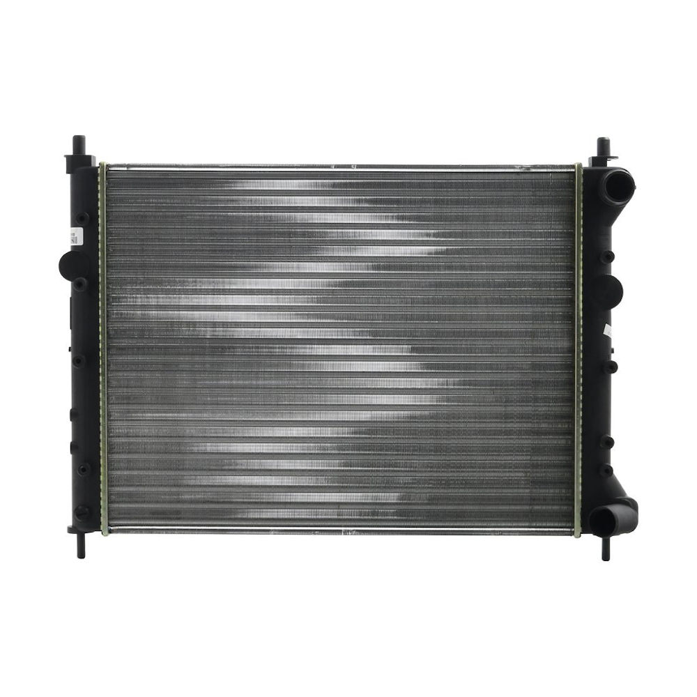 Radiator racire Lancia Lybra, 09.1999-09.2001, Motorizare 1, 6 76kw Benzina, tip climatizare fara AC, cutie Manuala, cu conectori rapizi iesire, dimensiune 520x414x34mm, Cu lipire fagure mecanica, Aftermarket