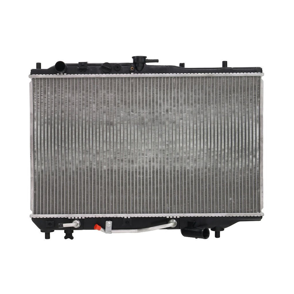 Radiator racire Mazda 323 (Bg/Bf), 06.1989-07.1994, Motorizare 1, 6 62/64/65kw; 1, 8 76kw Benzina, cutie Automat/Manual, diametru intrare/iesire 32/32mm, dimensiune 647x390x26mm, Cu lipire fagure prin brazare, Aftermarket