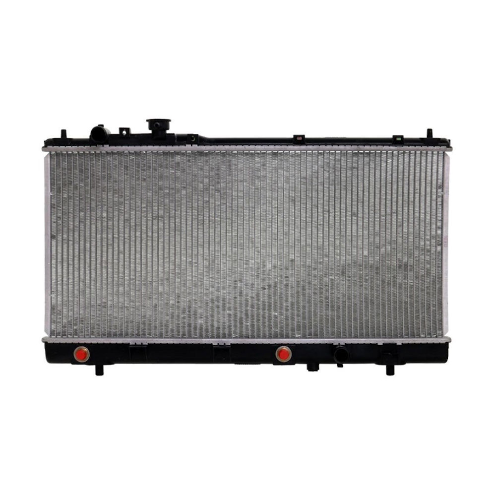 Radiator racire Mazda 323 (Bj), 10.2000-02.2003, Motorizare 1, 6 72kw Benzina, tip climatizare Cu/fara AC, cutie automata, diametru intrare/iesire 28/28mm, tip Calsonic, dimensiune 686x327x16mm, Cu lipire fagure prin brazare, Aftermarket