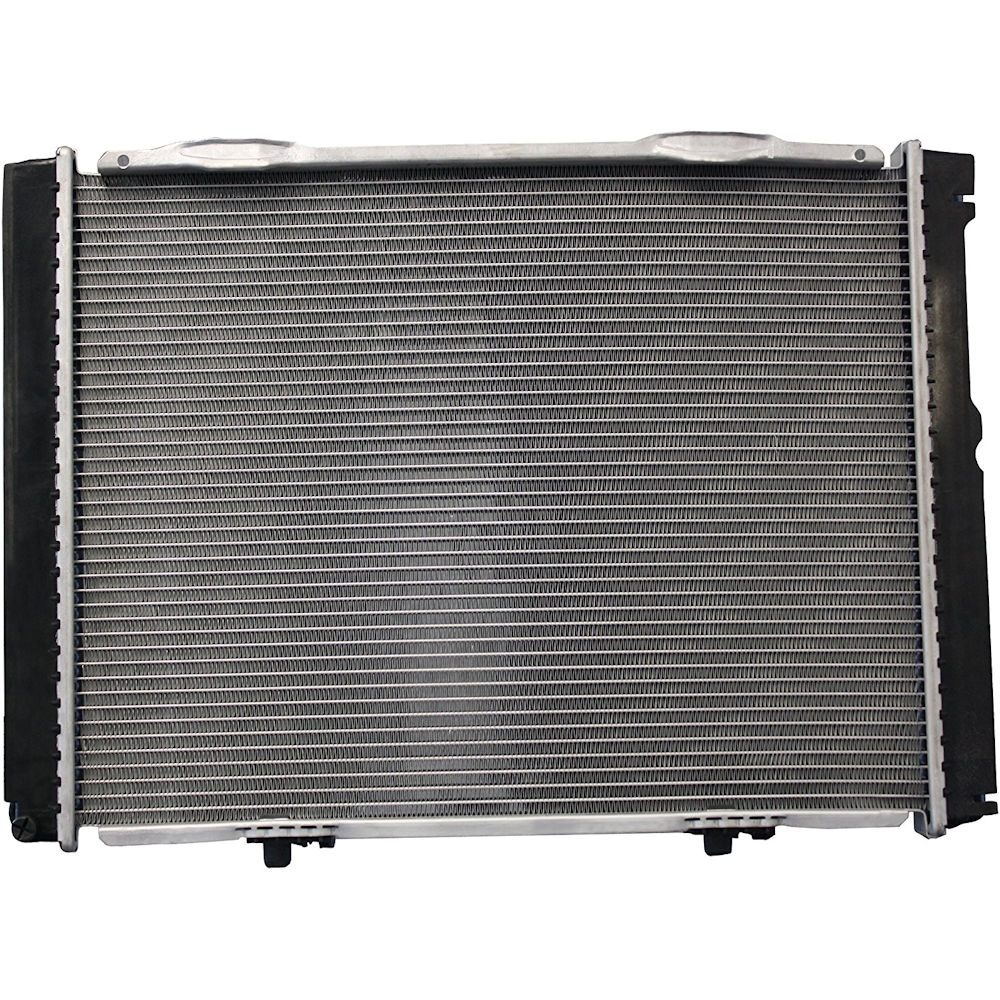 Radiator racire Mercedes 190 (W201) 1982-1993, Motorizare 1, 8 80kw; 2, 0 87/90kw; 2, 3 97/100kw Benzina, tip climatizare cu AC, cutie Manuala, dimensiune 576x446x33mm, Cu lipire fagure prin brazare, Aftermarket