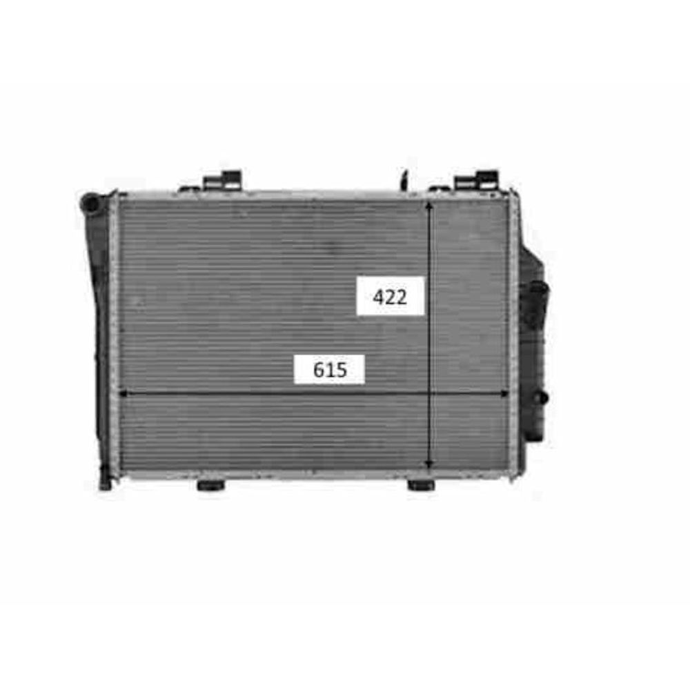 Radiator racire Mercedes Clasa Clk (W208), 1997-2003 Motorizare Clk200 Kompressor (2, 0), Clk230 Kompressor (2, 3), tip climatizare cu AC, cutie M/A dimensiune 615x422x42mm, Aftermarket