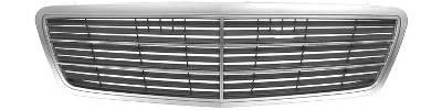 Grila radiator Mercedes Clasa C (W203) 05.2000-2004 Model CLASSIC, crom, 2108800483, 500305-1