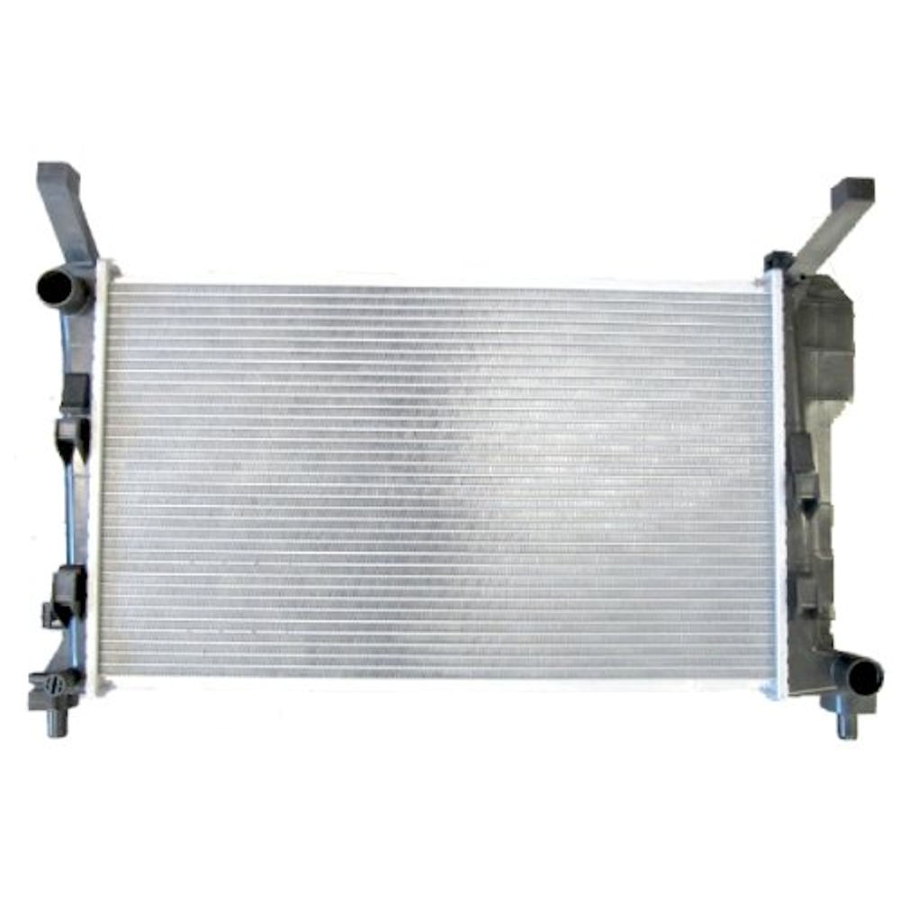 Radiator racire Mercedes Clasa A (W169), 2004-2012 Model A150 (1, 5 70kw); A170 (1, 7 85kw); Mercedes Clasa B (W245), 2005-2011 Model B150 (1, 5 70kw); B170 (1, 7 85kw); Benzina, tip clima Manual, cu/fara AC, dimensiune 600x348x26mm, lipire fagure brazare