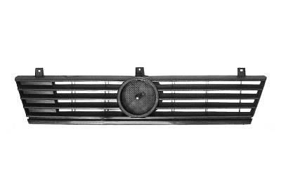 Grila radiator Mercedes Vito (W638), 02.1996-01.2003, negru, fara emblema, 6388880004, 501205-J