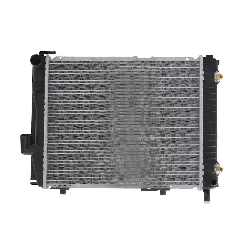 Radiator racire Mercedes W124/Clasa E, 1984-1996 Motorizare 3, 0 R6 (300e-24 / 300e); 2, 6 R6 (260e); 2, 8 R6 (E280); 3, 2 R6 (320e/E320);, tip climatizare fara AC, cutie M/A, dimensiune 450x368x42mm, Aftermarket