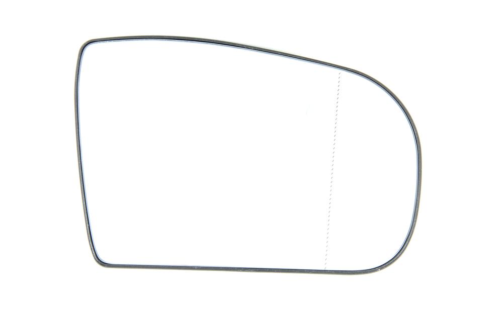 Geam oglinda Mercedes Clasa E (W210) 2000-2002 partea dreapta View Max crom asferica cu incalzire