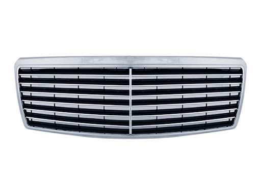 Grila radiator Mercedes Clasa S (W140) 1995-9.1998, negru, 14088000583, 502405-0, 13 bar