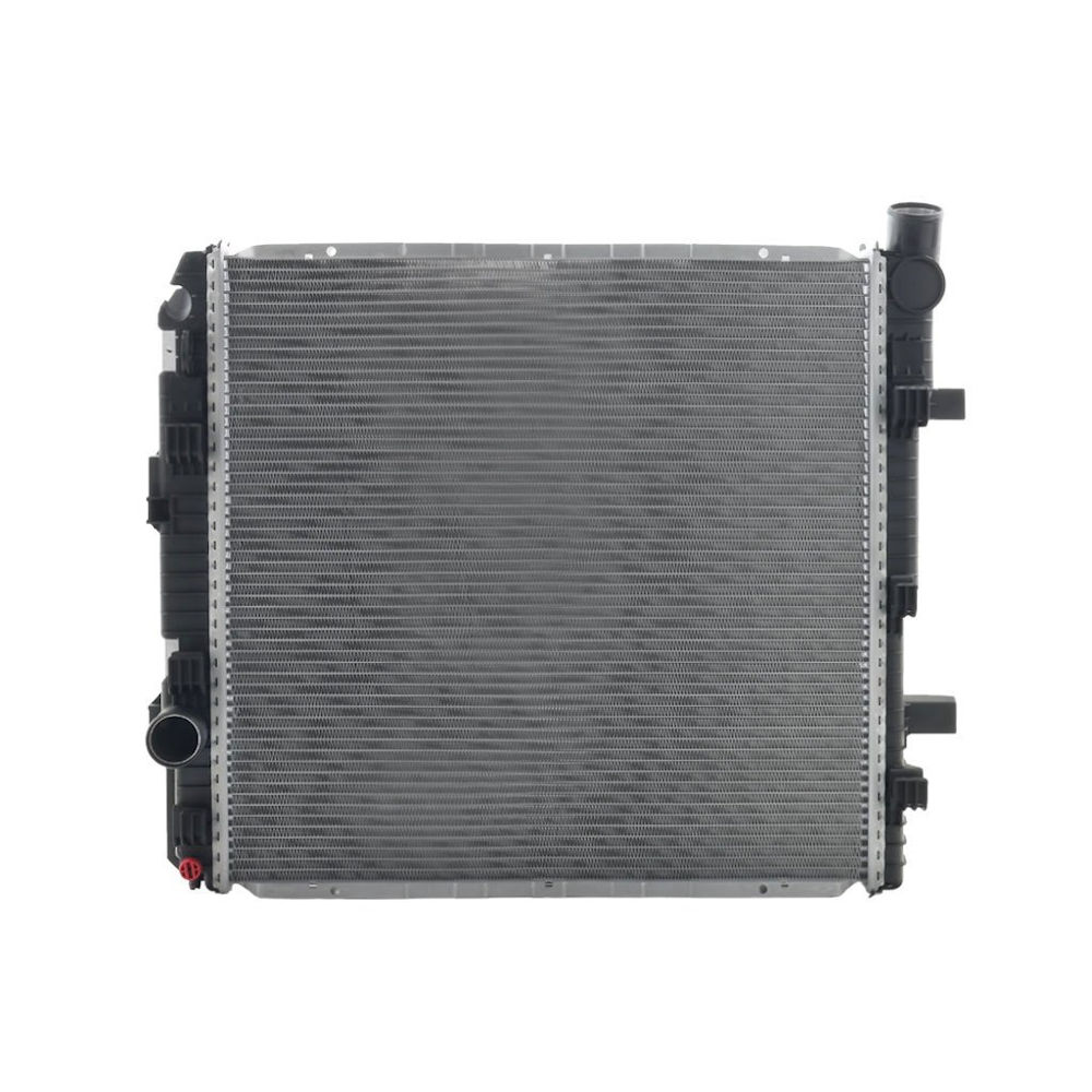 Radiator racire Mercedes T2 Vario (670), 07.1996-2013 Model 613cdi/813cdi (4, 2 D 95kw); 616cdi/816cdi (4, 2 D 115kw) Diesel, tip climatizare Cu/fara AC, cutie Manuala, dimensiune 570x558x40mm, Cu lipire fagure prin brazare, Aftermarket