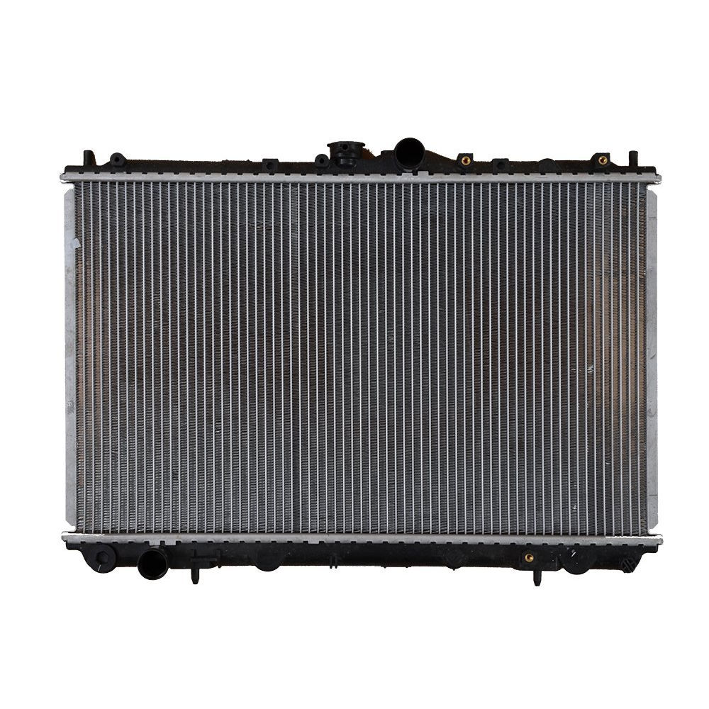 Radiator racire Mitsubishi Carisma, 1995-2004, Space Star 08.1998-06.2006, Motorizare 1, 3 60/63kw; 1, 6 70/72/73/66/76kw; 1, 8 84/90kw; 1, 8 Gdi 92kw Benzina, tip climatizare Cu/fara AC, cutie Manuala, dimensiune 655x402x16mm, Cu lipire fagure prin braza