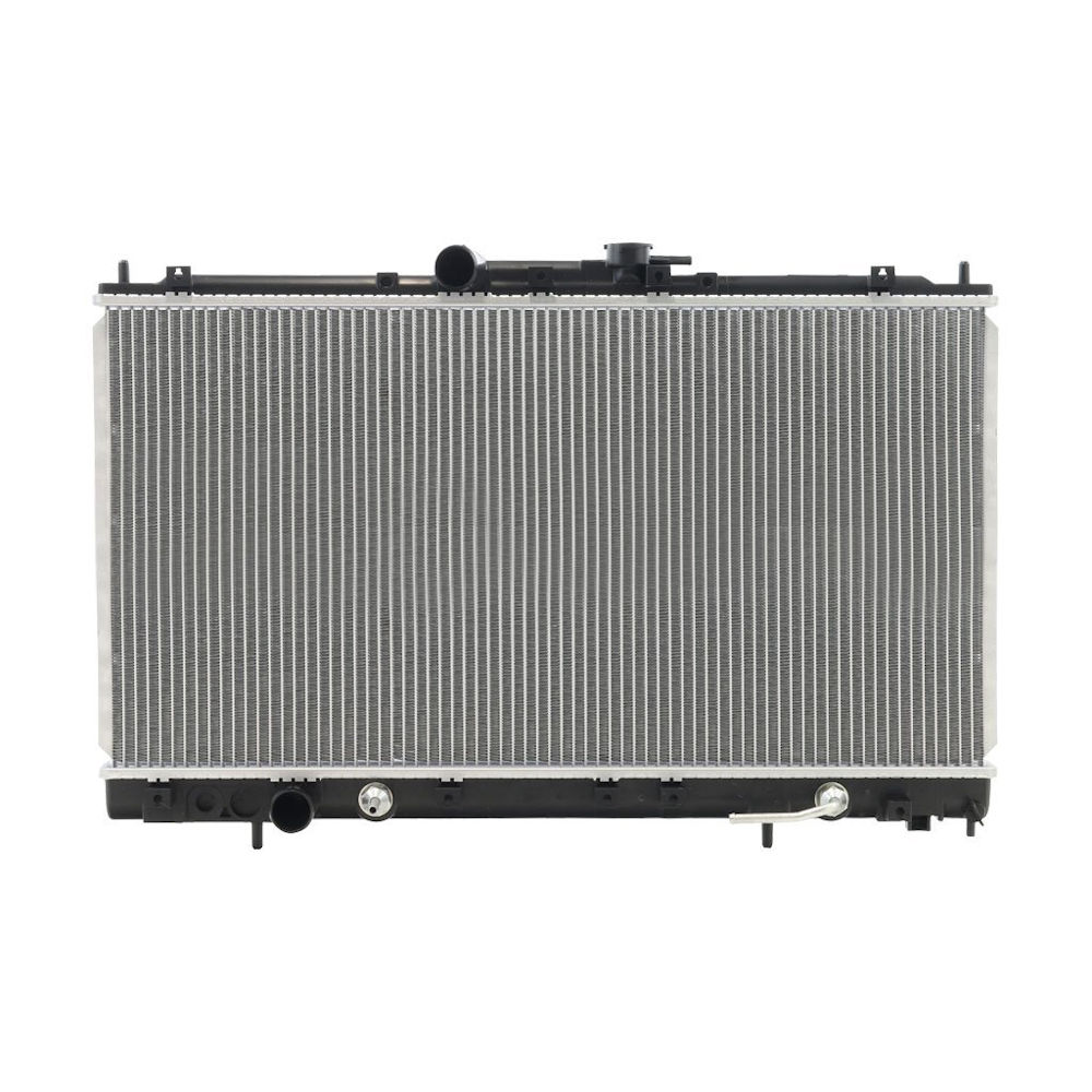 Radiator racire Mitsubishi Galant (Ea0), 10.1996-07.2001, Motorizare 2, 0 100kw; 2, 4 110kw; 2, 5 V6 120kw Benzina, tip climatizare Cu/fara AC, cutie automata, tip Denso, diametru intrare/iesire 35/35mm, dimensiune 718x375x25mm, Cu lipire fagure prin braz