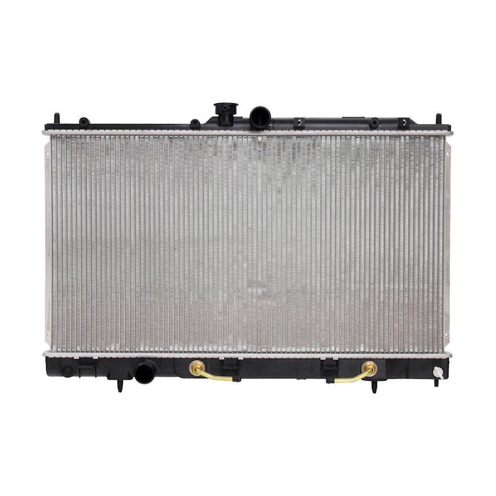 Radiator racire Mitsubishi Lancer (Cs), 09.2003-03.2007, Motorizare 1, 6 72kw Benzina, tip climatizare Cu/fara AC, cutie automata, diametru intrare/iesire 35/35mm, dimensiune 688x375x26mm, Cu lipire fagure prin brazare, Aftermarket