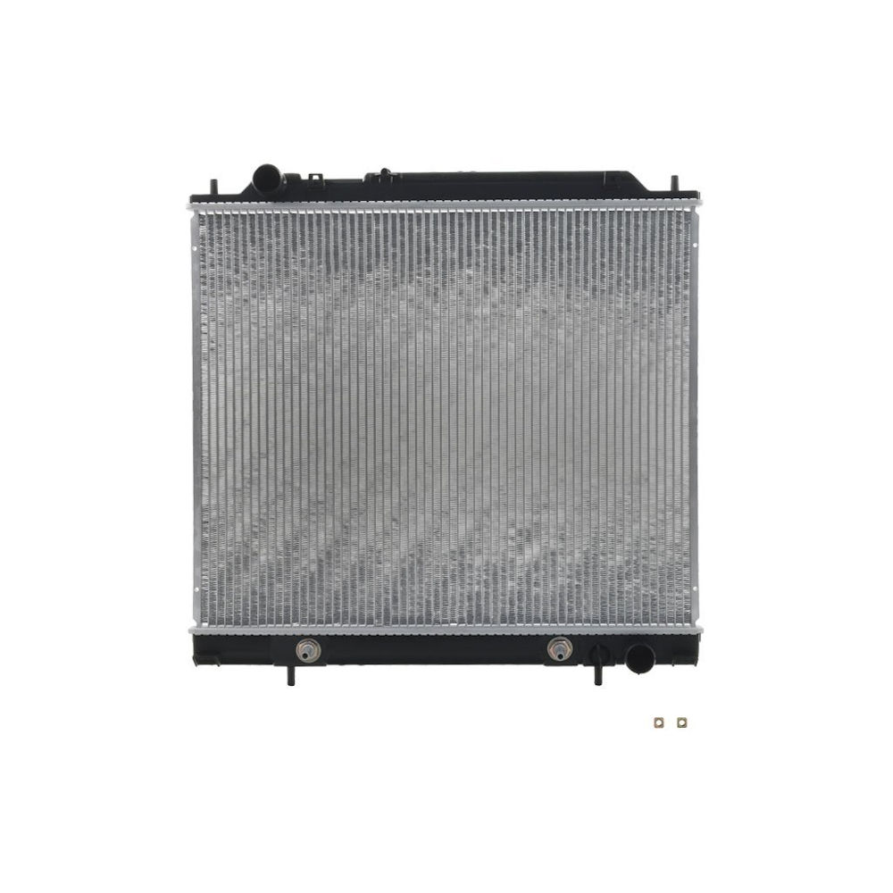 Radiator racire Mitsubishi L400 (Paov) 09.1996-09.2002 2,0 I 16v; 2,0 85kw/ 2,4 97kw; Benzina, Manual/Automatic, Cu/fara AC, tip Calsonic, diametru intrare/iesire 35/35mm, 590x500x26, Cu lipire fagure prin brazare Aftermarket