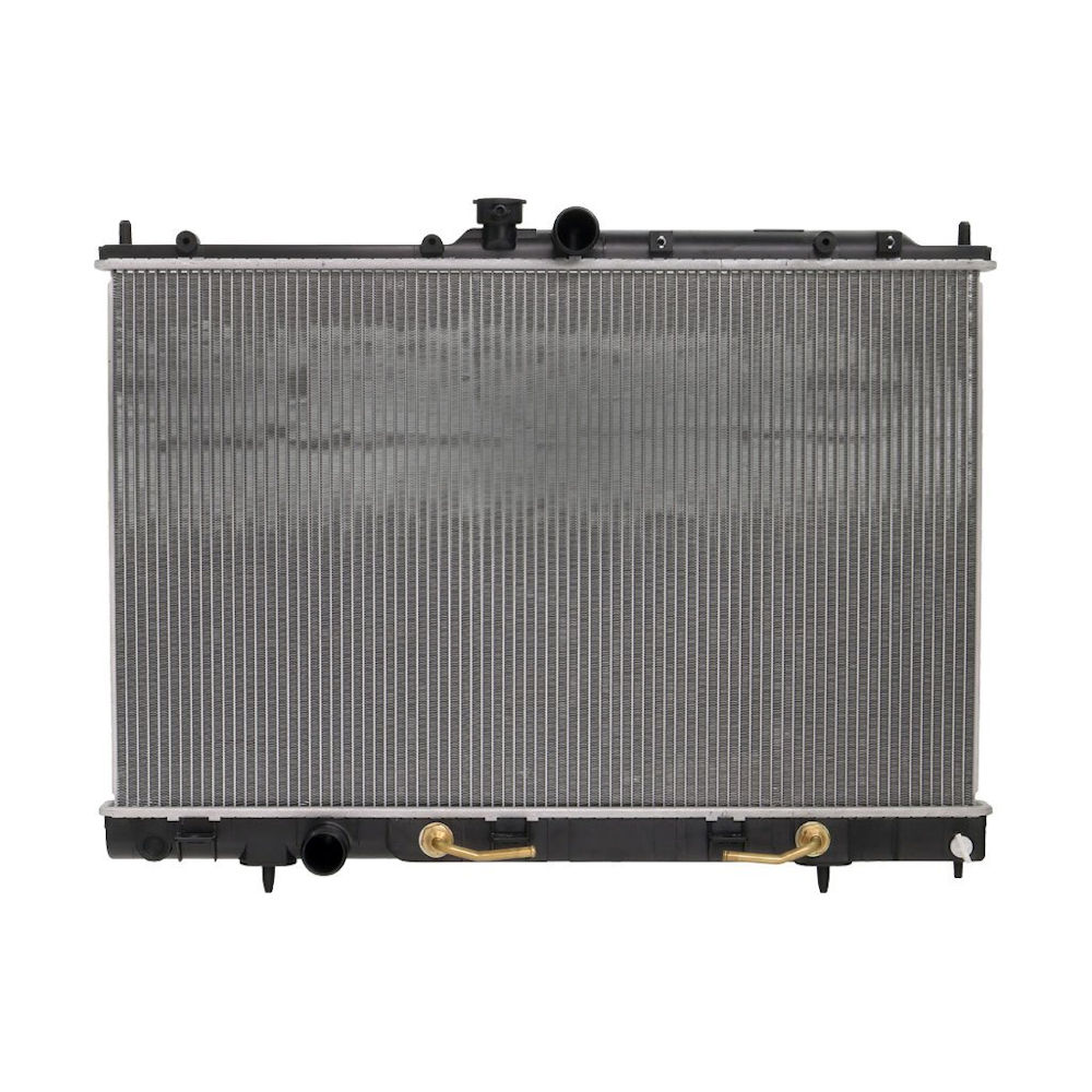 Radiator racire Mitsubishi Outlander (Cu0w), 04.2003-2007, Motorizare 2, 0 100kw Benzina, tip climatizare Cu/fara AC, cutie automata, diametru intrare/iesire 35/35mm, dimensiune 686x425x25mm, Cu lipire fagure prin brazare, Aftermarket