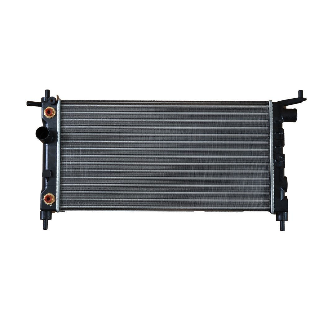 Radiator racire Opel Combo, 03.1993-09.2000 Motor 1, 4 44/60kw, Opel Corsa B, 03.1993-09.2000 Motor 1, 4 44/60kw; 1, 6 78/80kw, Opel Tigra, 1994-2001 Motor 1, 4 66kw; Benzina, tip climatizare fara AC, cutie Automata, dimensiune 530x285x34mm, Cu lipire fag