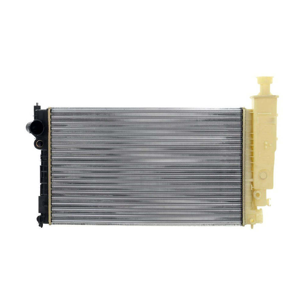 Radiator racire Peugeot 405, 1992-1996 1,8 74kw Cu/Fara Ac; 1,9 D 47kw (Manual/Automat) Cu/Fara Ac; Diesel, Manual, cu conectori rapizi intrare/iesire, 610x378x23, Cu lipire fagure mecanica Aftermarket