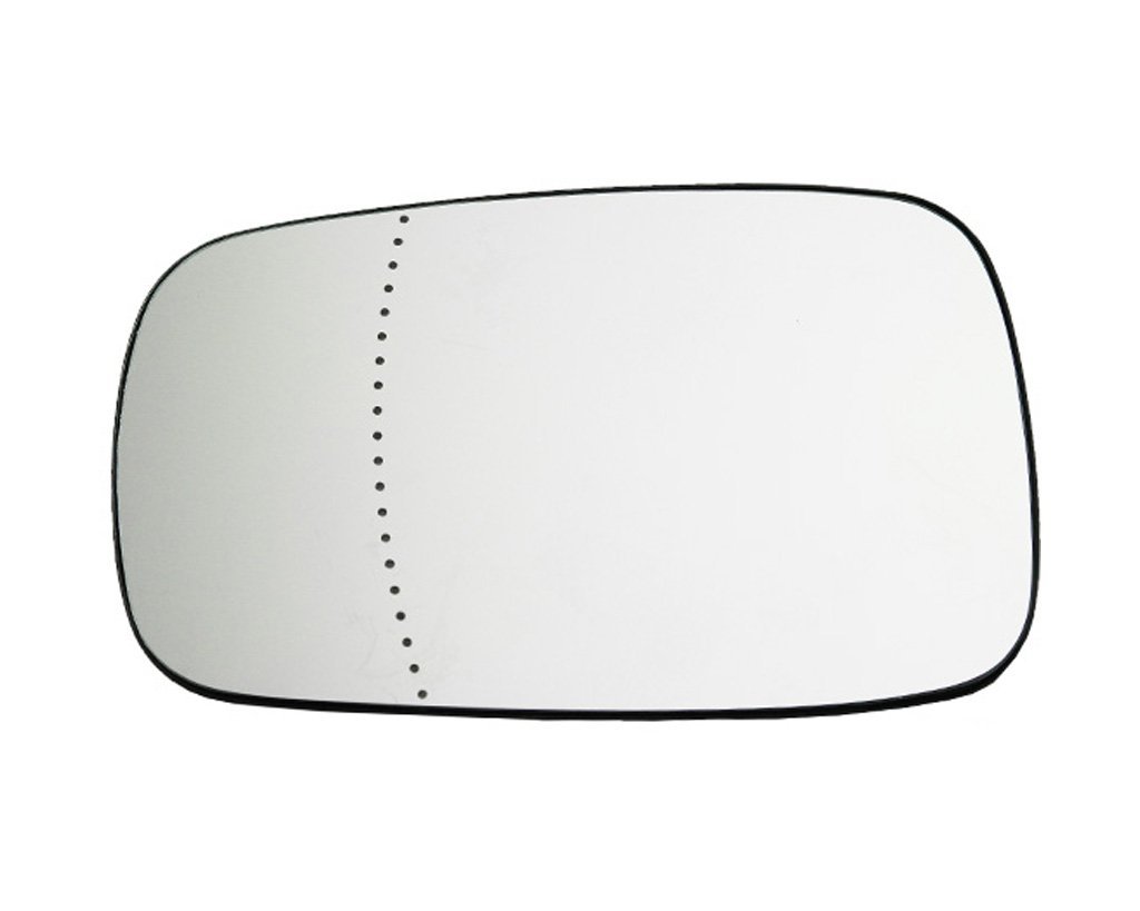Geam oglinda exterioara cu suport fixare Renault Clio 3 (R0/1), 09.2005-05.2009; Megane 2 (M), 11.2002-10.2008; Scenic (Jm), 06.2003-05.2009, partea Stanga=Dreapta, reglare electrica; incalzit; sticla asferica; geam cromat, Aftermarket
