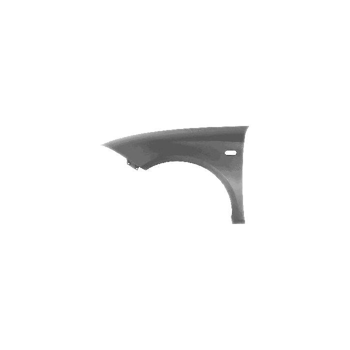 Aripa fata Seat Leon (1P1), 06.2005-12.2012, partea Dreapta, cu gaura pentru semnalizare, 1P0821022, 672602-J galvanizata