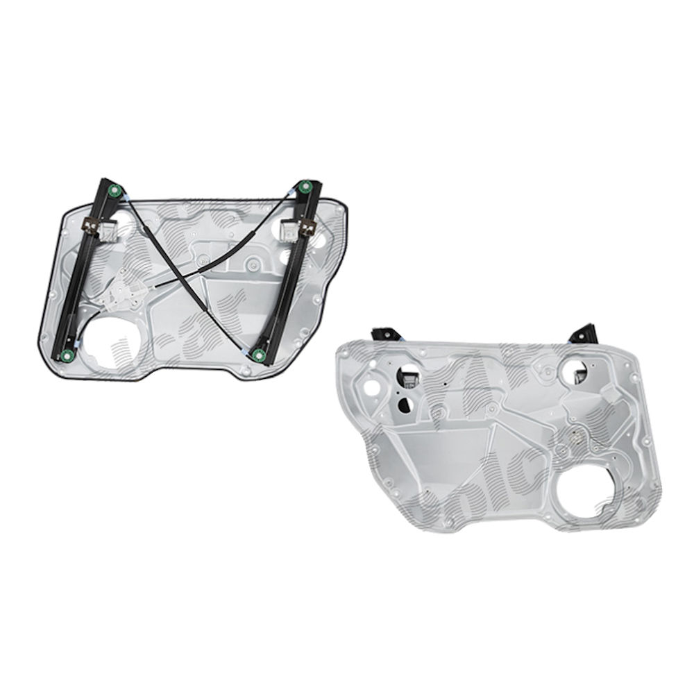 Macara geam Seat Ibiza/Cordoba (6l), 2002-2006, 4/5 Usi, fata stanga, cu panou, electrica, fara motoras, 6L4837461; 6L4837755G