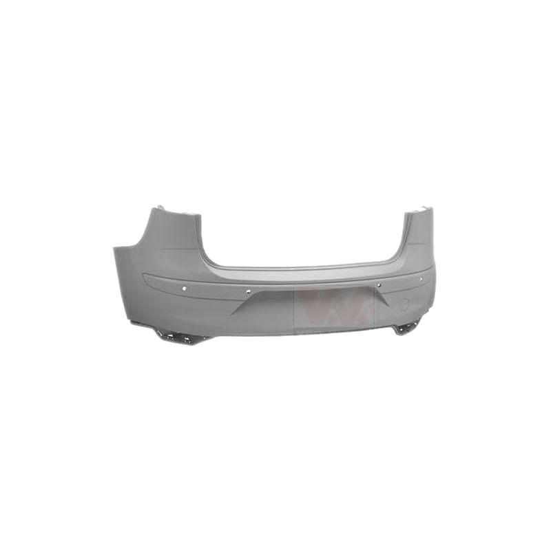 Bara spate Seat Altea (5P1/5P5), 03.2004-2015 (fara modelul XL) Primerizat, cu gauri Senzori parcare, 5P0807417AA, 675596-6