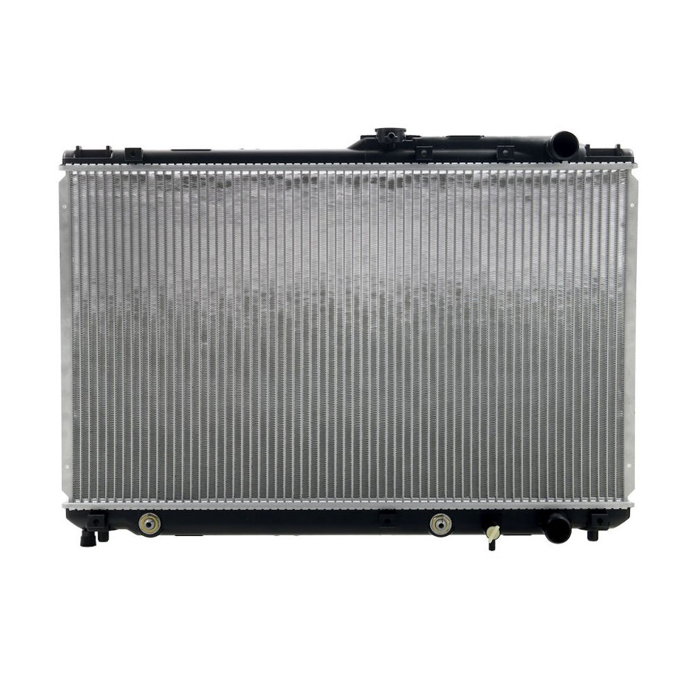 Radiator racire Lexus Es (Vcv10) Model Es300, 06.1991-08.1993, Toyota Camry, 06.1991-10.1996 Motorizare 3, 0 V6 138kw Benzina, cutie M/A, tip Denso, diametru intrare/iesire 34/34mm, dimensiune 718x425x26mm, Cu lipire fagure prin brazare, Aftermark