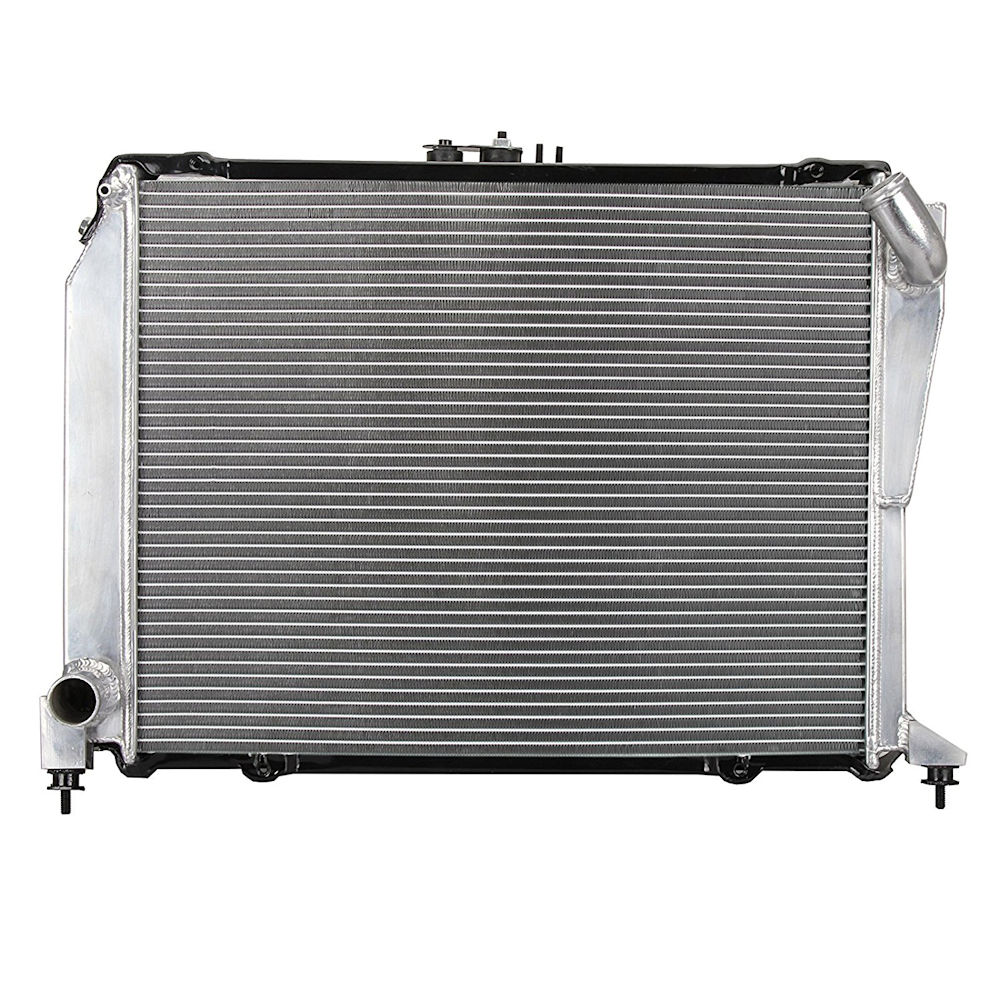 Radiator racire Toyota Hi-Ace (H100), 01.1990-08.1995 Motor 2, 4 D 57kw Diesel, cutie Manuala; diametru intrare/iesire 35/35mm, dimensiune 491x388x32mm, Cu lipire fagure prin brazare, Aftermarket