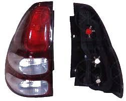 Stop spate lampa Toyota Land Cruiser (Fj100), 01.1998-04.2005, spate, fara omologare, cu suport bec, semnalizare portocalie, 8156060480; 8156160480, Stanga