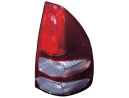 Stop spate lampa Toyota Land Cruiser (Fj100), 01.1998-04.2005, spate, fara omologare, cu suport bec, semnalizare portocalie, exterior, 8155060560; 8155160560, Dreapta