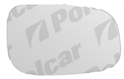 Geam oglinda Volvo C30, 10.2006-01.2009, Volvo C70, 03.2006-01.2010, Volvo S40 / V50 (Ms/Mw), 04.2007-2009, Volvo S60 (Rs), 03.2007-03.2009, Volvo V70 (Bw), 03.2007-, Dreapta, Crom, Cu incalzire, Convex, BestAutoVest 9043552E