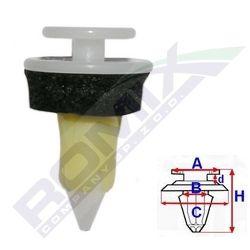 Cips, Agrafa fixare Mercedes Clasa ML (W163), 98- Aftermarket 1078129 Cips, Agrafa fixare Mercedes Clasa ML (W163), 98- Aftermarket 1078129