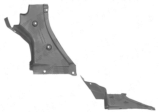 Carenaj roata Bmw Seria 3 (E92/93) Coupe/Cabrio, 2008-03.2010 Model M3, partea Dreapta punte Fata partea din Spate, 51718040532, 2041FP44T