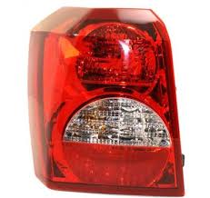 Stop spate lampa Dodge Caliber (Pk), 06.06-11.11/03.13, spate, omologare SAE,cu suport bec, tip USA, 5160361AA, Stanga