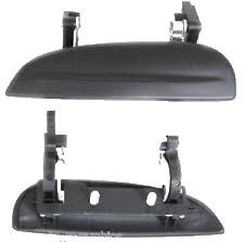 Maner usa exterior Kia Rio (Dc/DE), 01.2003-09.2011, negru, 82650-FD010XX, usa fata partea Stanga