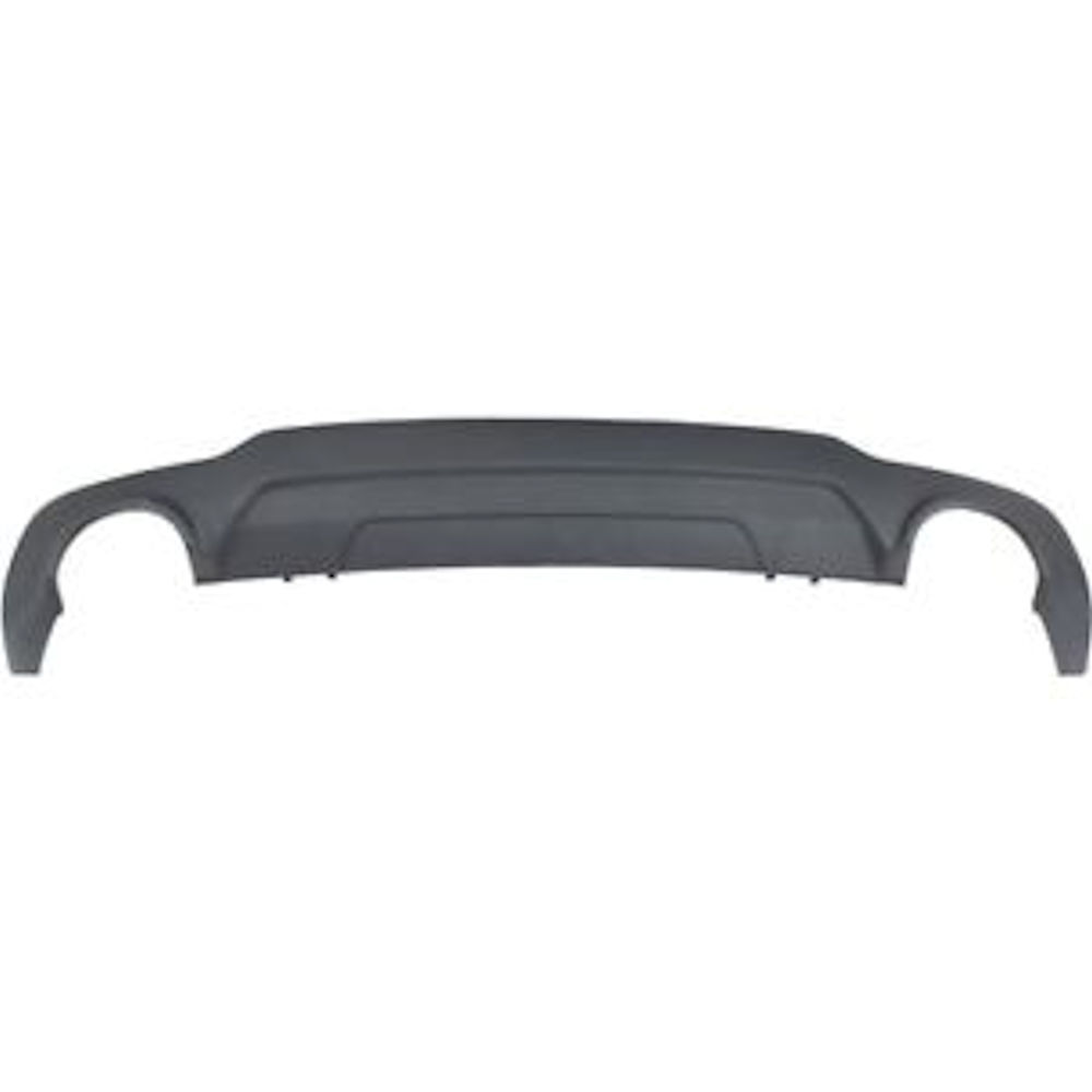 Spoiler bara spate Mercedes Clasa E W204 03.2011-2014, parte montare cu 2 gauri pentru evacuare, 50D199, Aftermarket