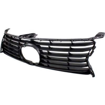 Grila masca radiator Lexus Gs (L10), 03.2012-, Fara "Pre-Collision System", Fata, negru, Aftermarket