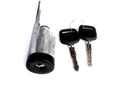 Butuc contact cheie pornire Toyota Corolla (E10), 1993-1997, cu chei, versiunea USA, 69057-12250,