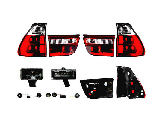 Set stopuri spate tuning lampa Bmw X5 (E53) 01.1999-10.2006 BestAutoVest partea Dreapta+Stanga