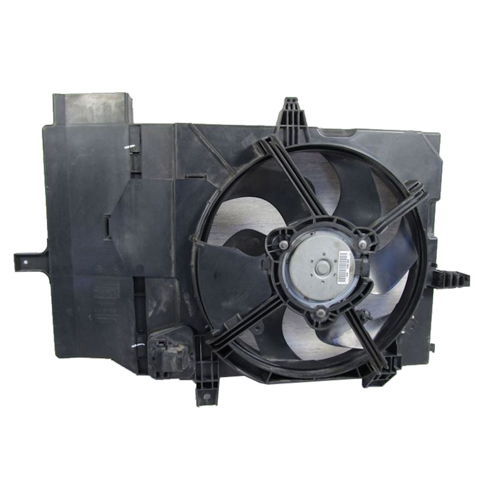 GMV radiator electroventilator Nissan Micra (K12), 01.2003-2010 , tip climatizare , dimensiune 345mm , cu 2 pini, fara pre-rezistentamm, Aftermarket