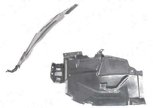 Carenaj roata Nissan Murano (Z50), 10.2003-11.2007, partea Dreapta, Punte Fata partea din fata 63844CA000, 2748FP1T