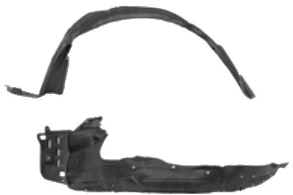 Carenaj roata Honda Odyssey (Rl4), 01.2008-08.2010, partea Dreapta, Fata, 74101SHJA01, 3852FP1T